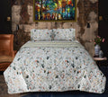 Spring Glade Floral - 6 Pieces Bed Spread Set - waseeh.com