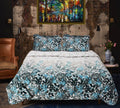 Leaves - Export Quality Bed Spread Set - 6 pc - waseeh.com