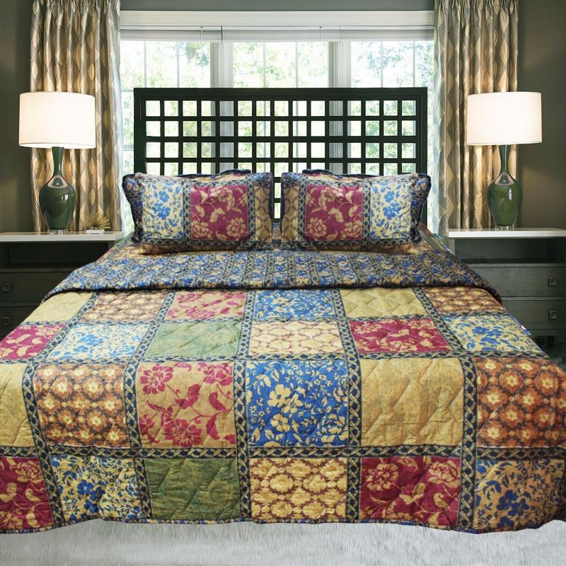 Culture Squared - Cotton Bed Spread Set - 6 pc - waseeh.com