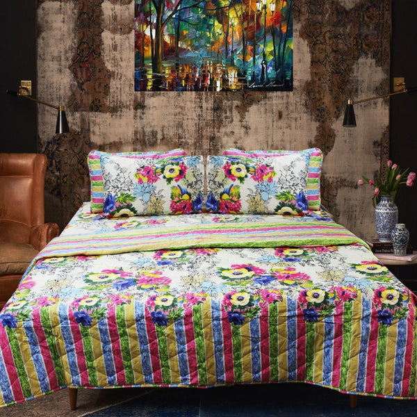 Palace Flower Birch Bedding Spread Set (6 pcs) - waseeh.com