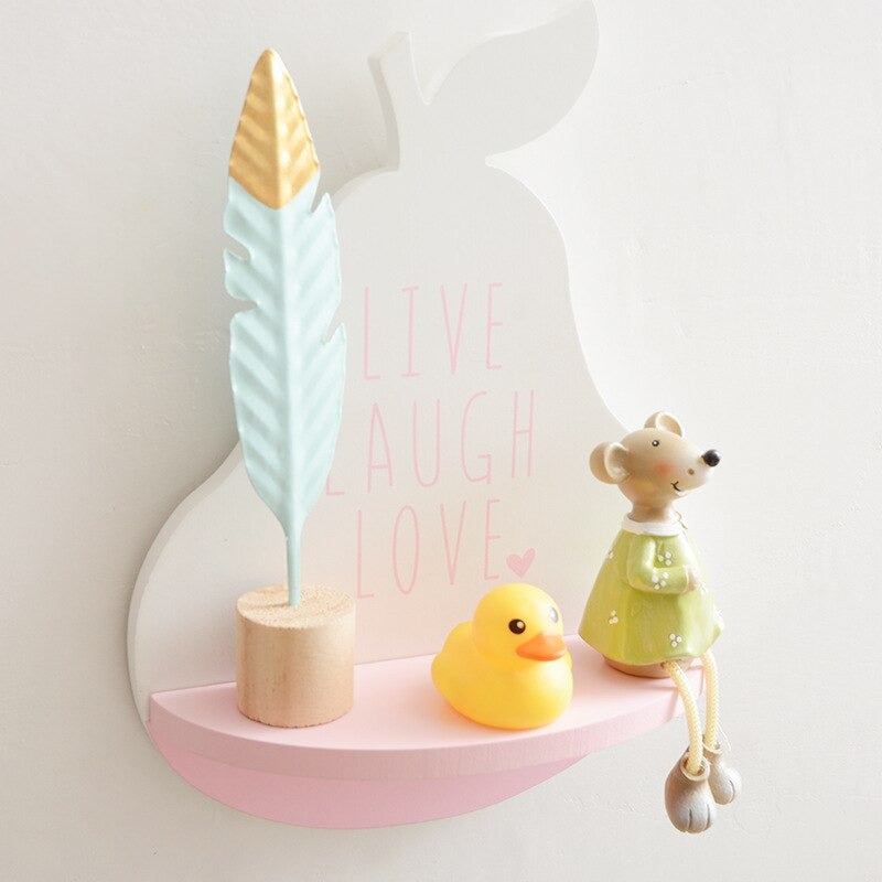 Fruity Kids Organizer Floating Rack Shelve Decor - waseeh.com