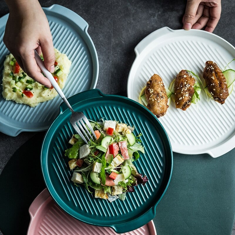 Glaze Nordic Serving Dish Tray - waseeh.com