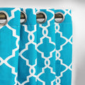 Geometric - curtain with lining - single panel - 42" x 96" - waseeh.com