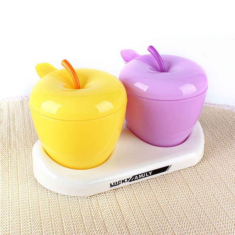 Apple Shape Seasoning Spice Jars - waseeh.com