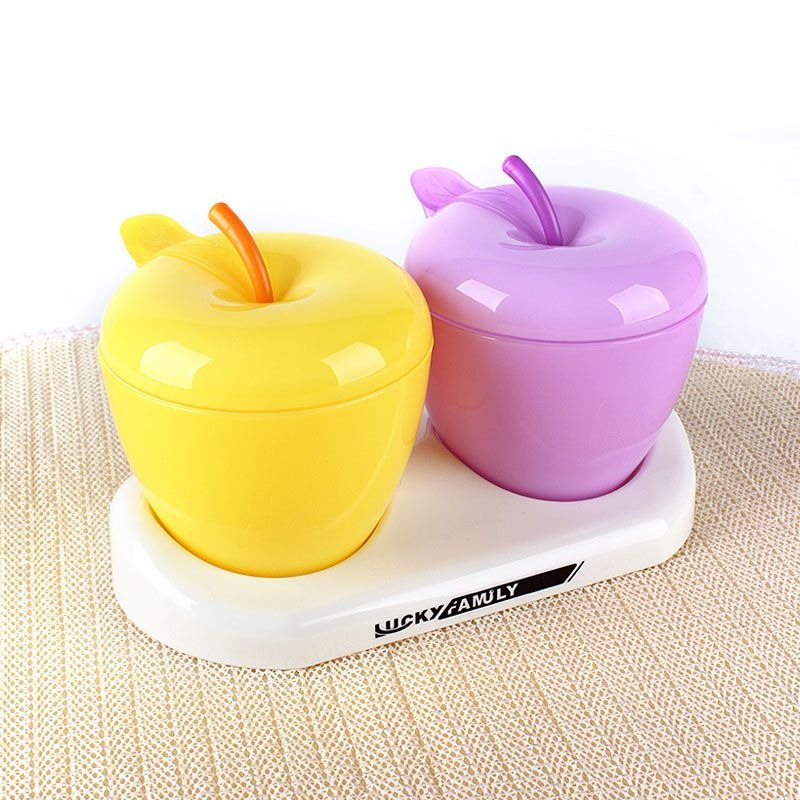 Apple Shape Seasoning Spice Jars - waseeh.com