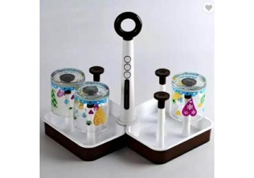 Kitchen Holder Mug | Glass (Square Shaped) - waseeh.com