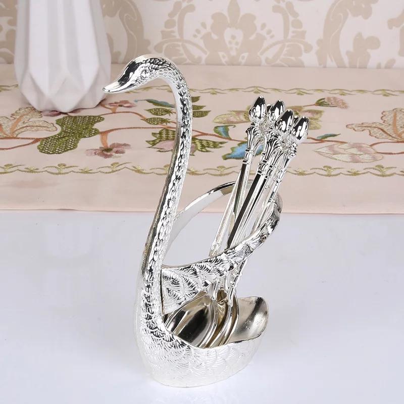 Classy Swan Spoon Set - waseeh.com