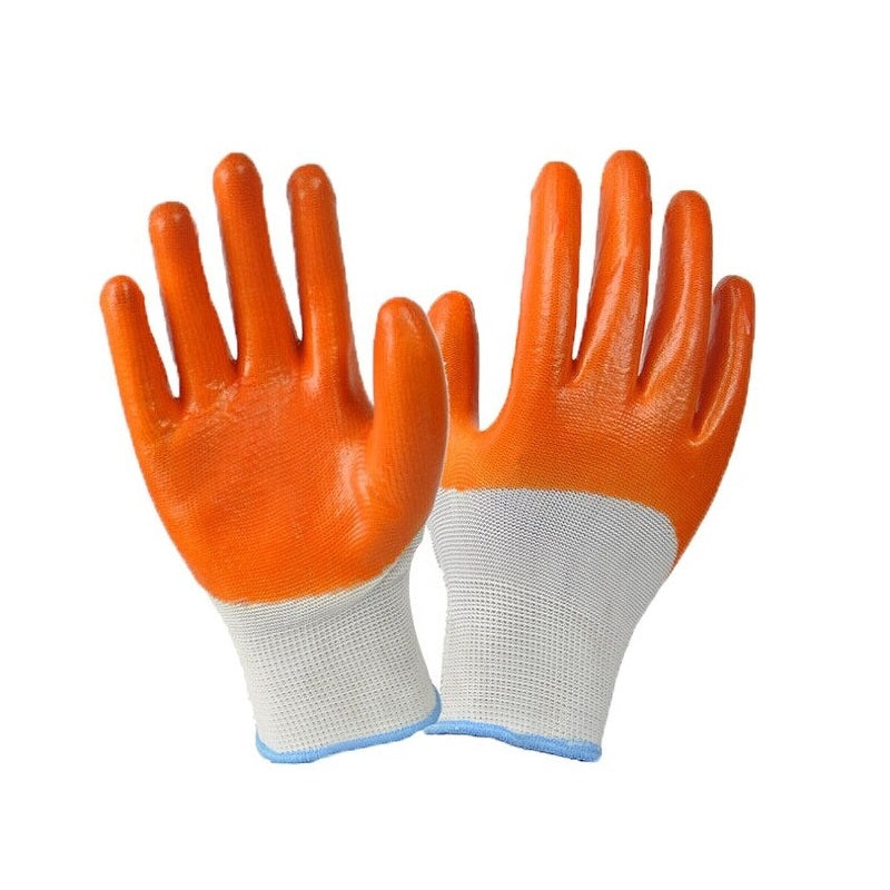 Semi-trailer Yellow Glue Rubber Gloves - waseeh.com