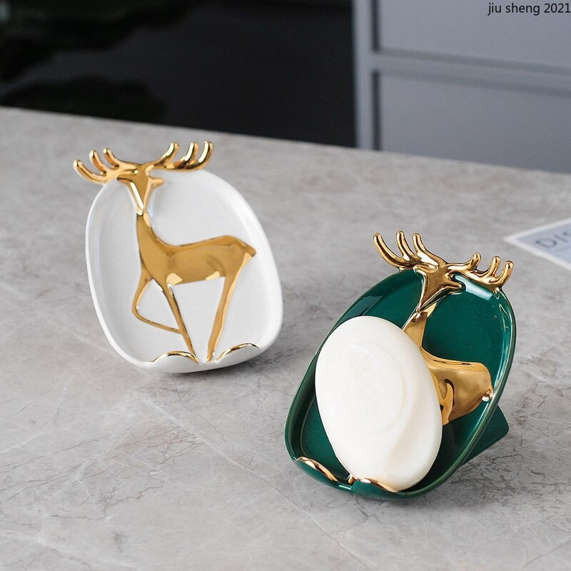 Nordic Deer Soap Tray - waseeh.com