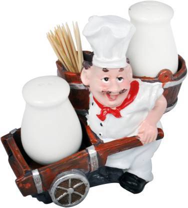 Salt & Pepper Set (Chef American Towing Trolley Style) - waseeh.com