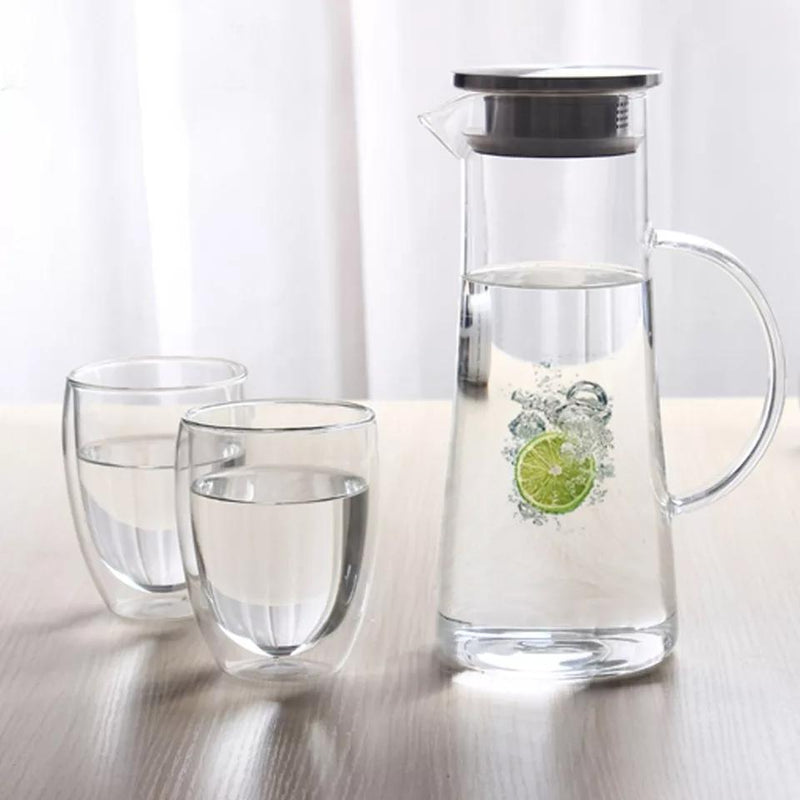 Sparkling Glass Pitcher - waseeh.com