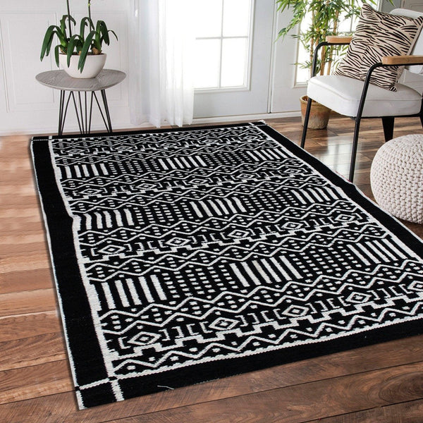 Hand-woven Woolen Rug - Double Seam - 2.5' x 4' - waseeh.com