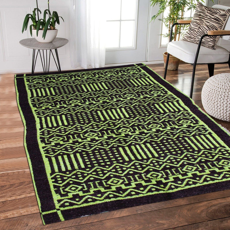 Hand-woven Woolen Rug - Double Seam - 2.5' x 4' - waseeh.com