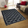 Arabesque - Hand-woven Woolen Rug - Double Seam - 2.5' x 4' - waseeh.com