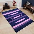 Geometric - Hand-woven Woolen Rug - 3' x 5' - waseeh.com