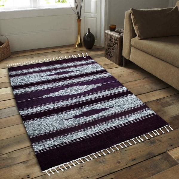 Pendant - Hand-woven Woolen Rug - 3' x 5' - waseeh.com