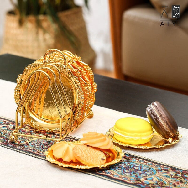 European Dessert Plates (6 pcs) - waseeh.com