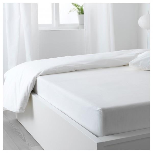 Fitted Sheet - Plain Light Grayesh Green - waseeh.com