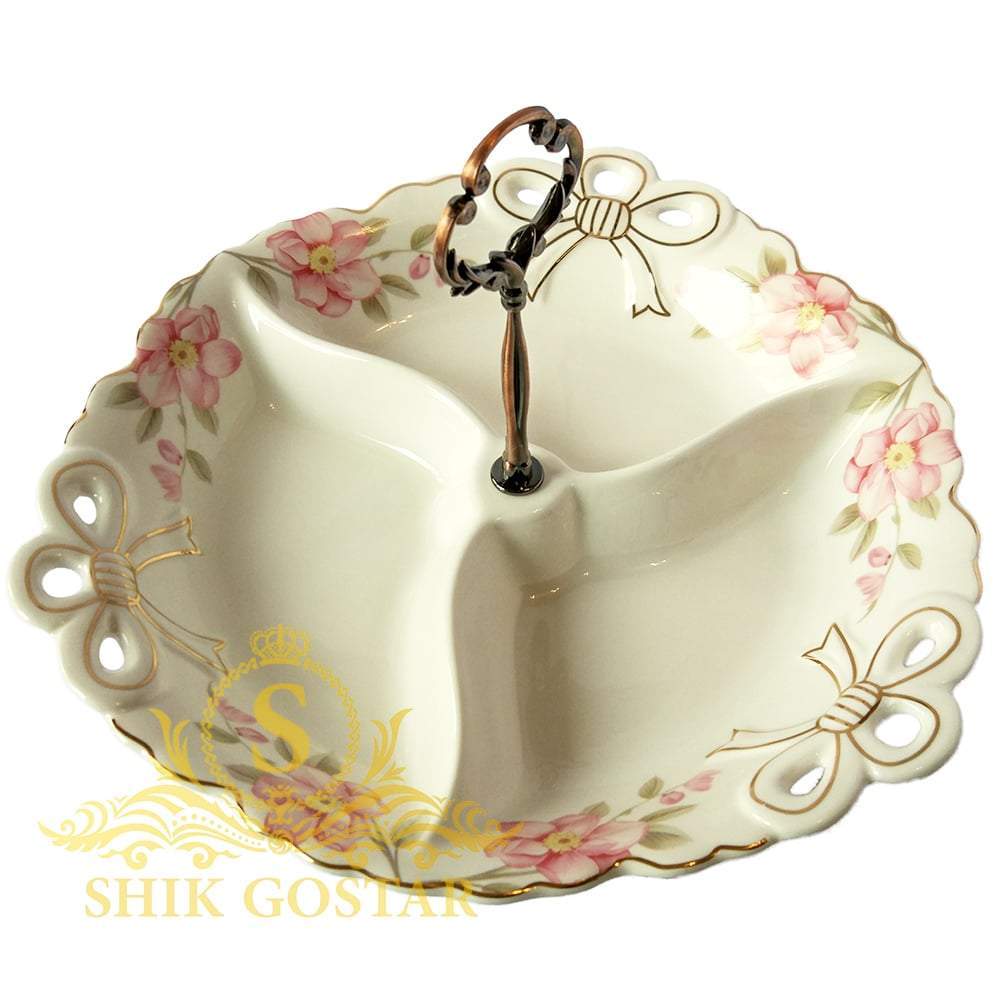Goldkish Three Partitioned Tray - waseeh.com
