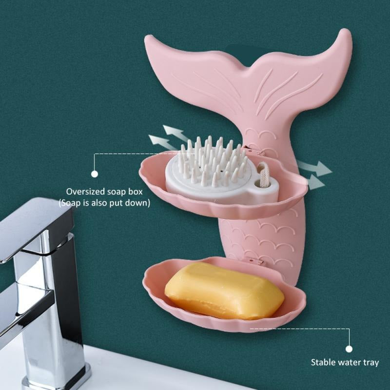 Mermaid Soap Rack - waseeh.com