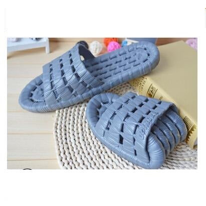 Flat Bathroom Slippers (Grey) - waseeh.com