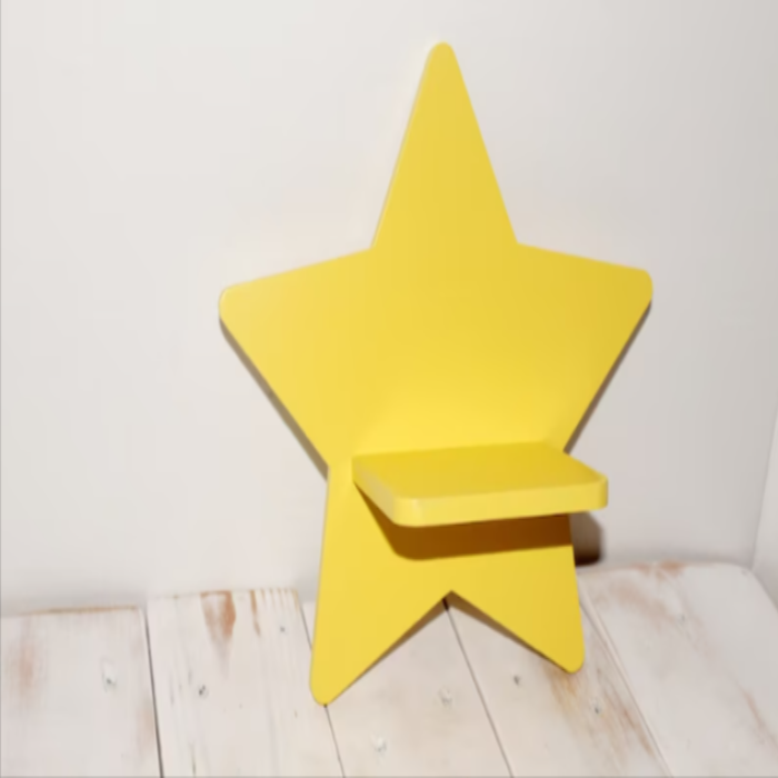 Starry Waves Kids Bedroom Floating Shelve - waseeh.com