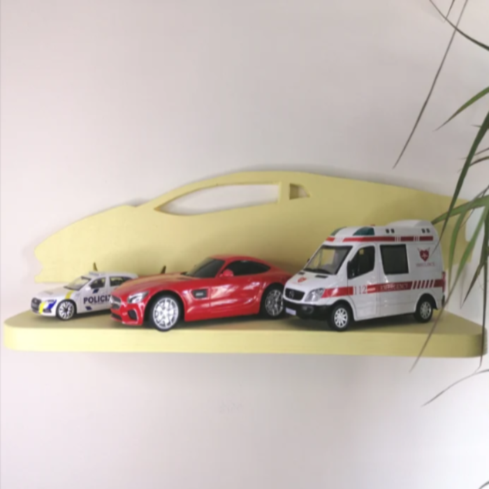 Lamborghini Car Kids Bedroom Floating Shelve Organizer Decor - waseeh.com