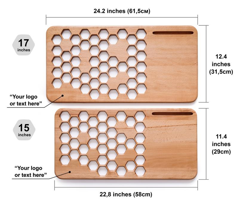 Honeycomb Lap Office Desk - waseeh.com