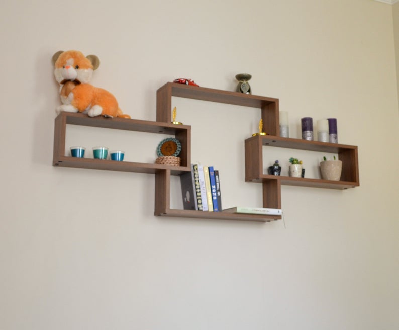 Geometrical Floating Shelves - waseeh.com