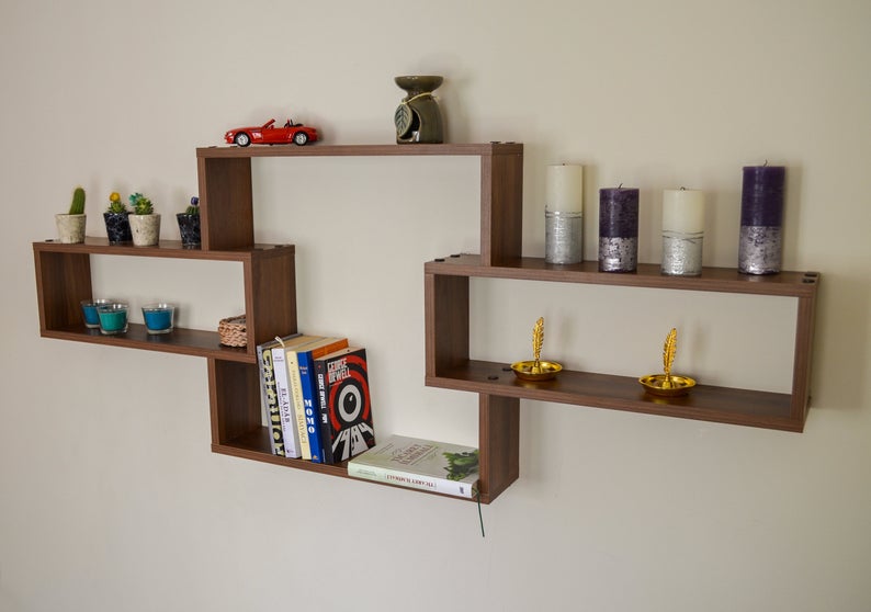 Geometrical Floating Shelves - waseeh.com