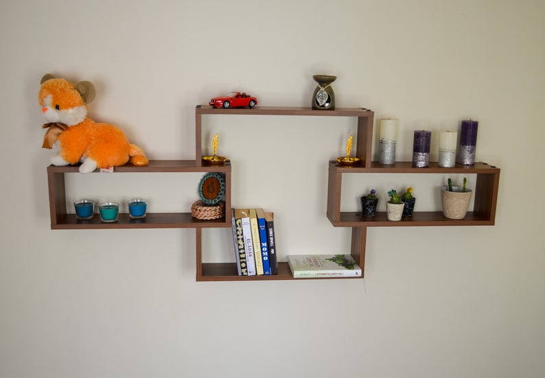 Geometrical Floating Shelves - waseeh.com