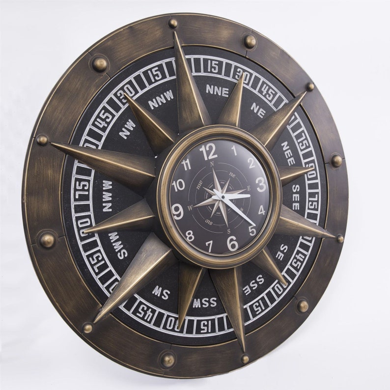 Compass Ways Wall Clock - waseeh.com