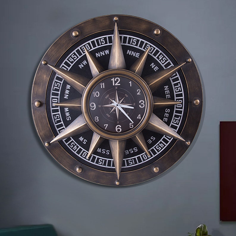 Compass Ways Wall Clock - waseeh.com