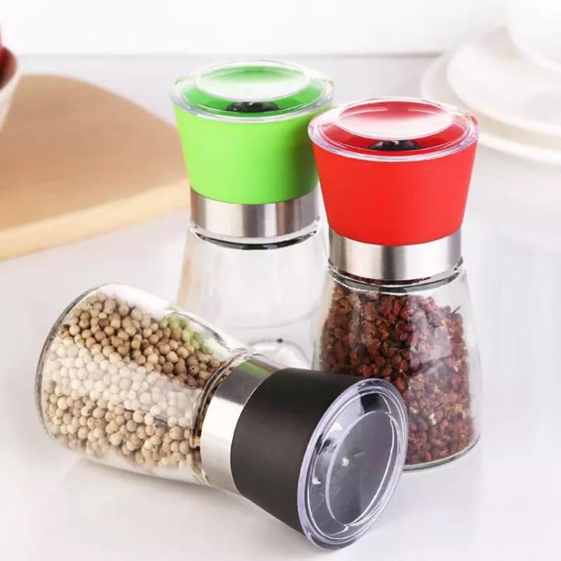 Salt and Pepper Glass Mills - waseeh.com
