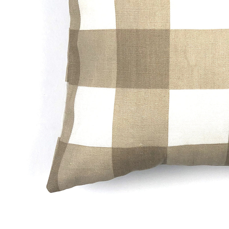 Contemporary Checked Cushion Cover - Throw Pillow Cover - waseeh.com