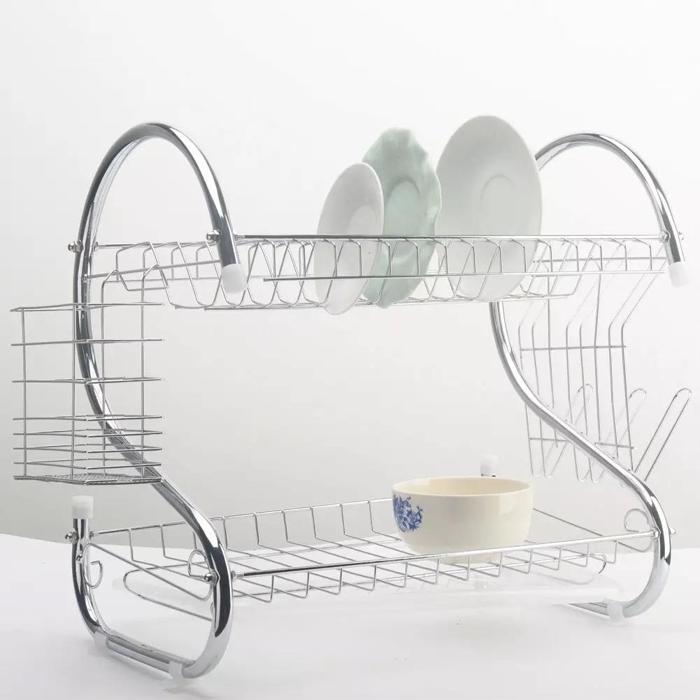 Galvanized Sink Utensils Rack - waseeh.com