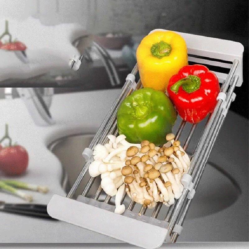Stainless Steel Rack Drain Basket - waseeh.com