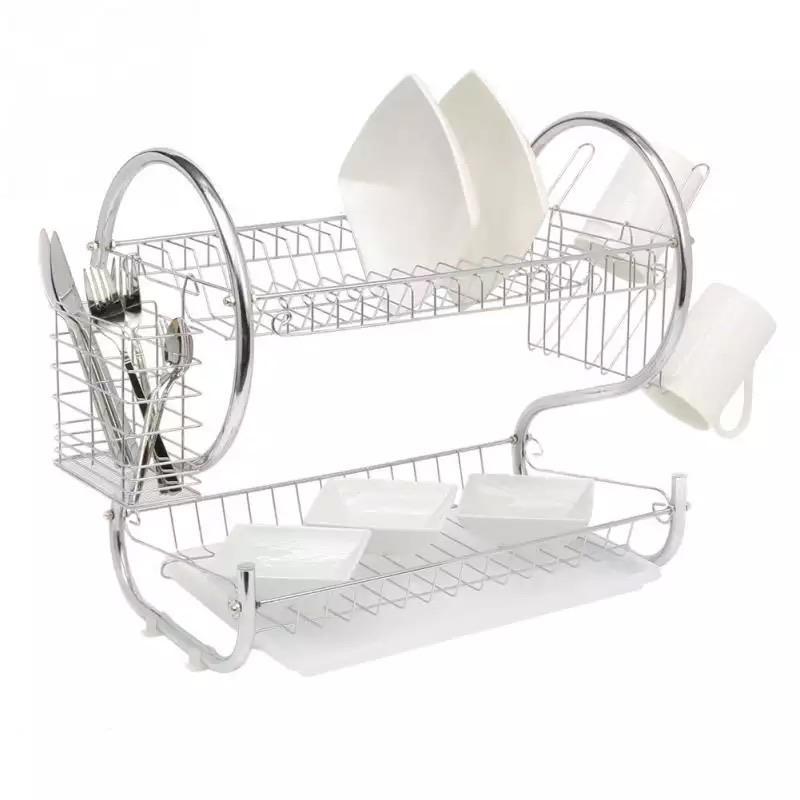 Galvanized Sink Utensils Rack - waseeh.com