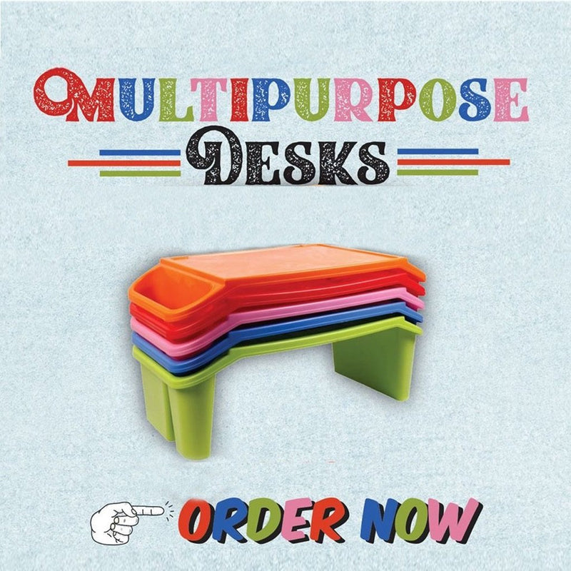 Multipurpose Desk With Pockets - waseeh.com