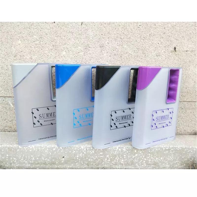 Creative Water Bottle Clear Book Portable Paper Pad Water Bottles Flat Drinks Kettle Square Water Drinking Outdoor Sports Cups - waseeh.com