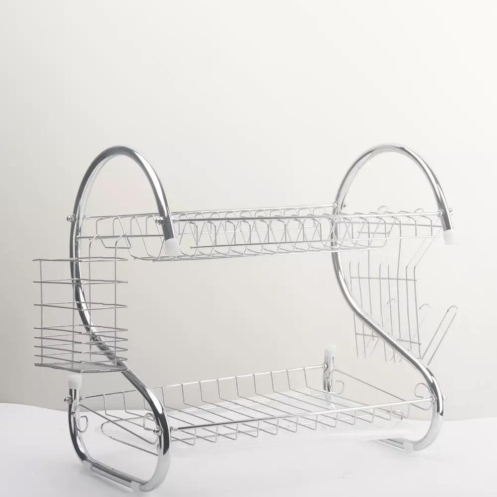 Galvanized Sink Utensils Rack - waseeh.com