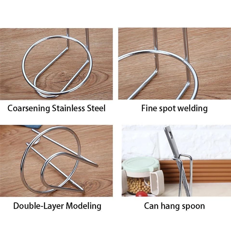 Houseen Ladle Holder (Stainless Steel) - waseeh.com