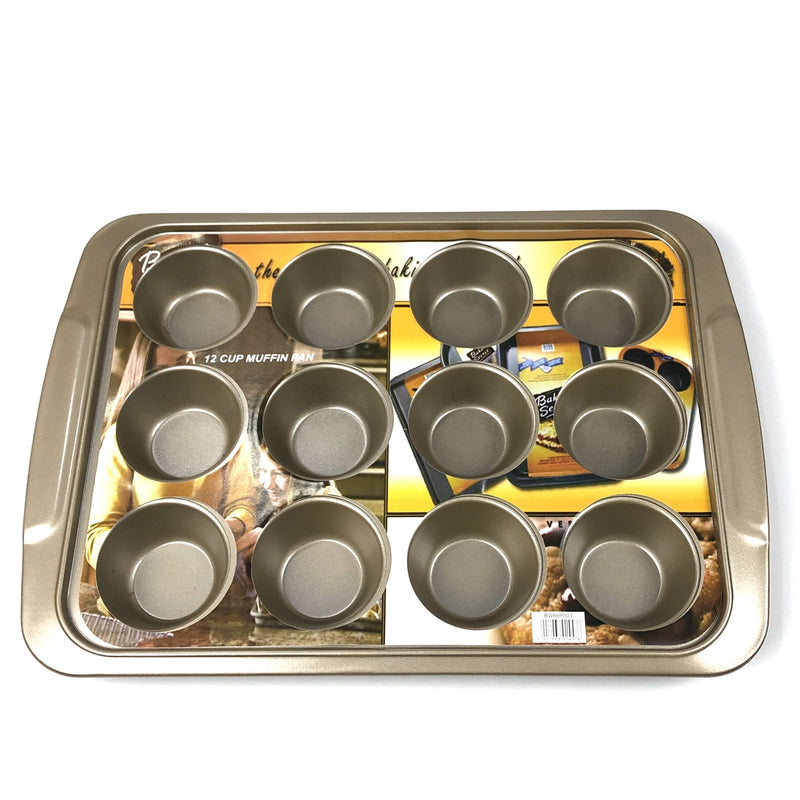 Baker's Secret Oven Baking Muffin Pan - waseeh.com