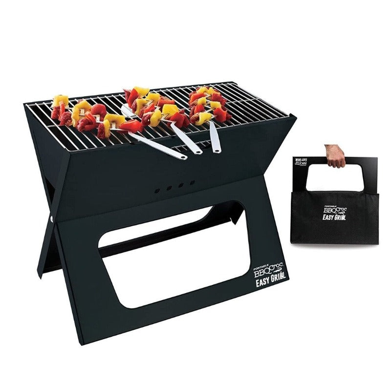 Portable BBQ Grill With Cooking Plate - waseeh.com