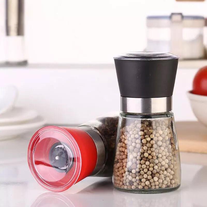 Salt and Pepper Glass Mills - waseeh.com