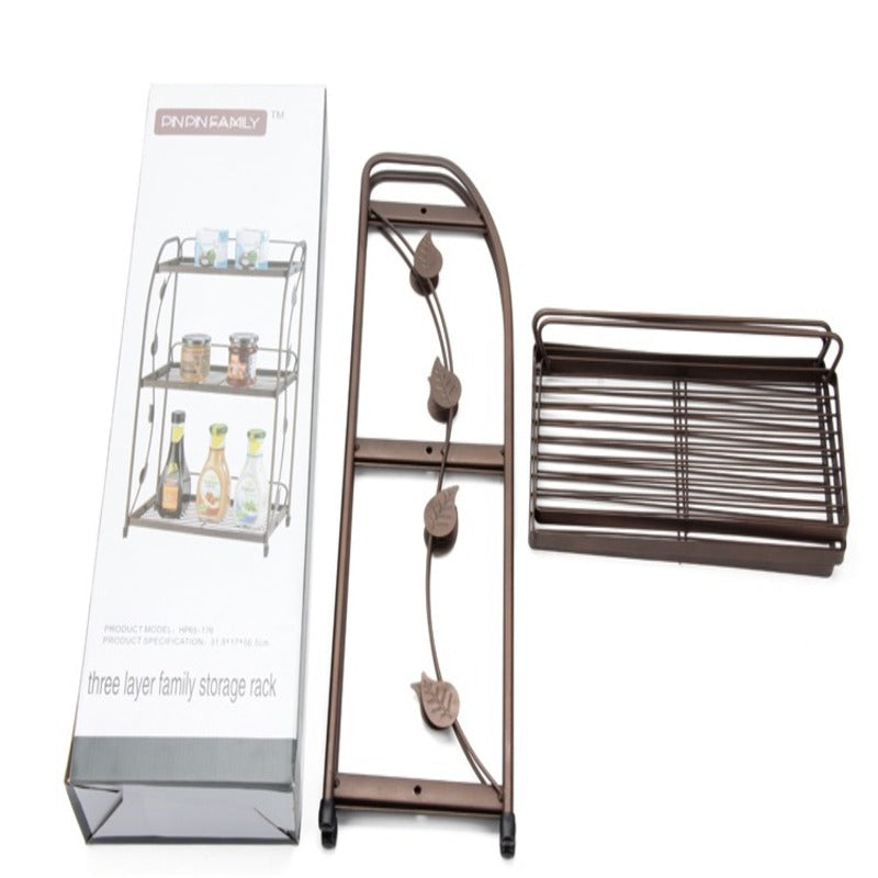 Leaf Bathroom Shelf (Straight Shaped) - waseeh.com