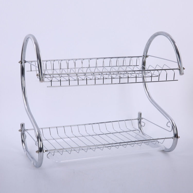Galvanized Sink Utensils Rack - waseeh.com