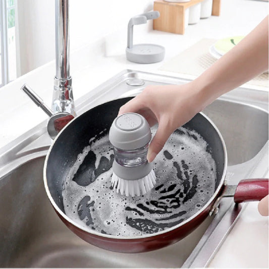 Soap Dispensing Palm Brush - waseeh.com