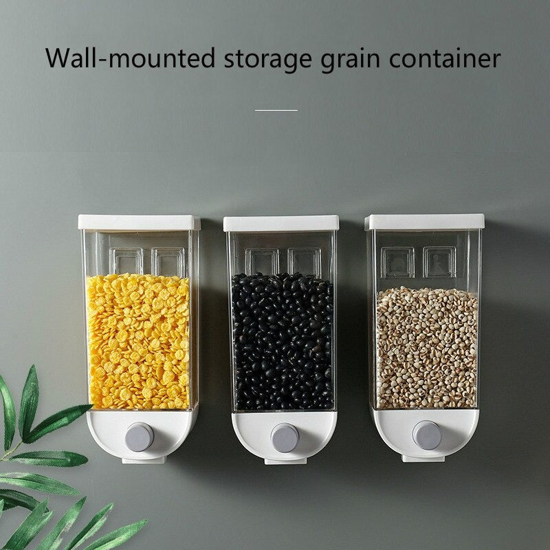 Wall Mounted Rice Container (Square Shaped) - waseeh.com