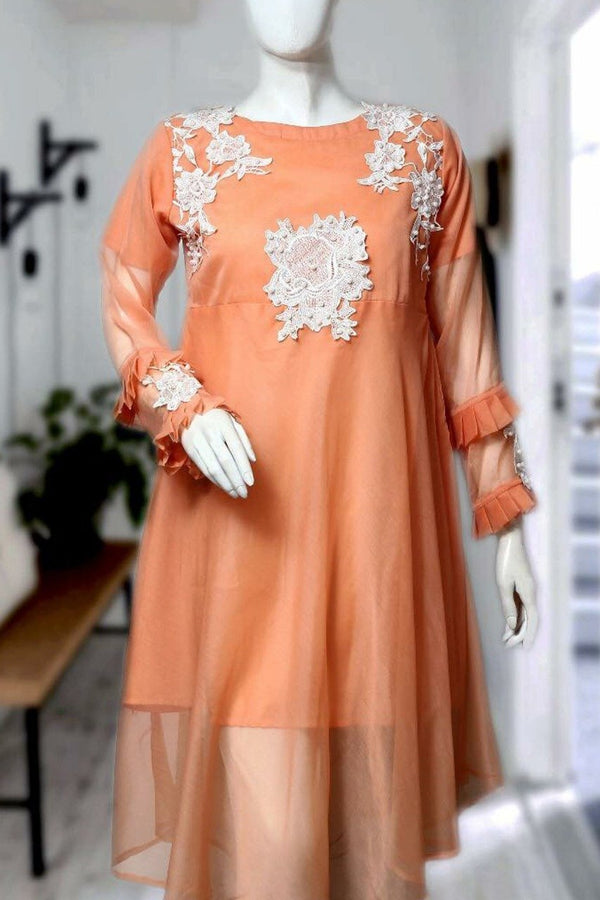 Pistachio -  Net Fabric -  Ladies - waseeh.com